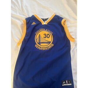 Adidas NBA Kids Youth XL Golden State Warriors Stephen Curry Jersey